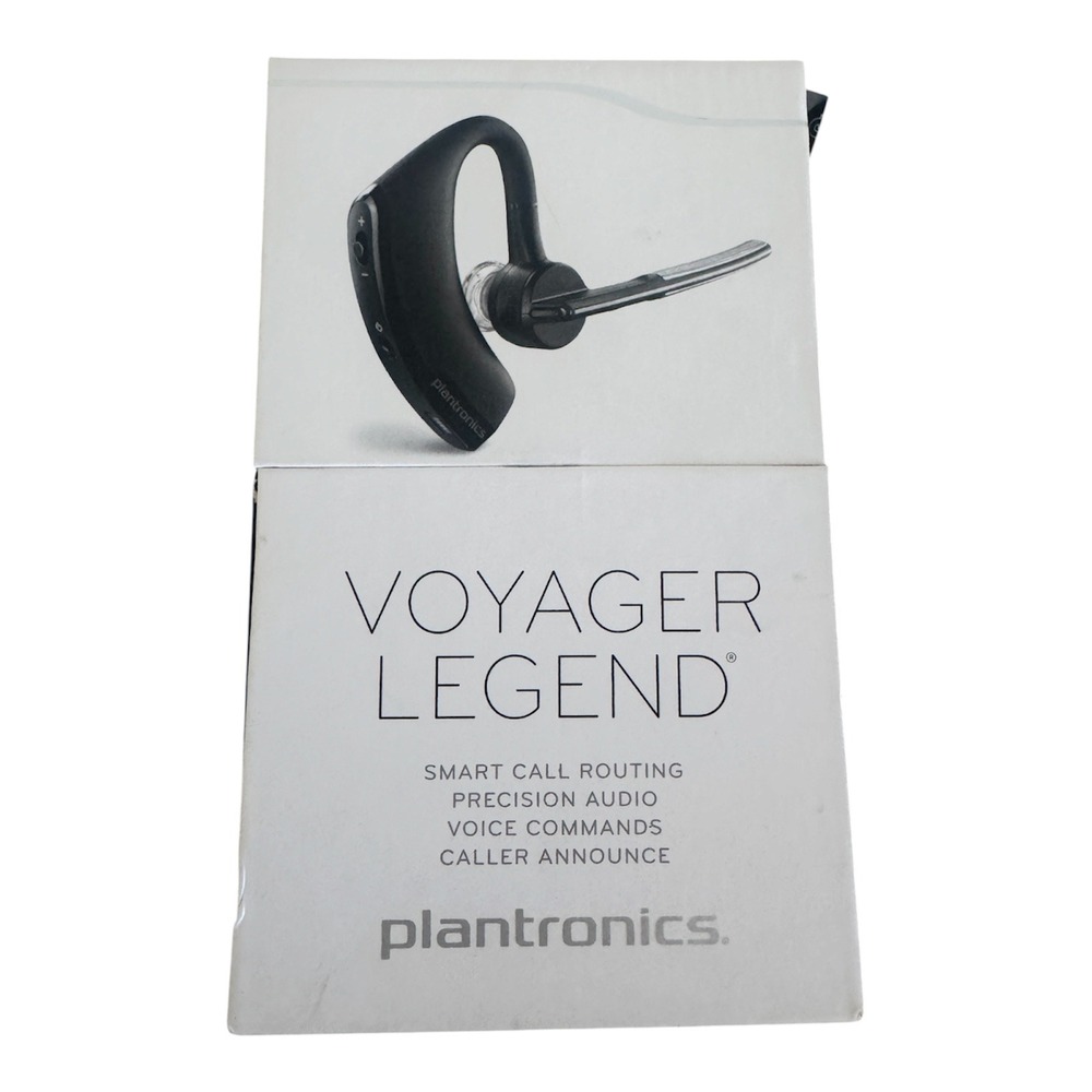 PLANTRONICS Voyager Legend Black Bluetooth Noise Canceling Headset-NEW in BOX